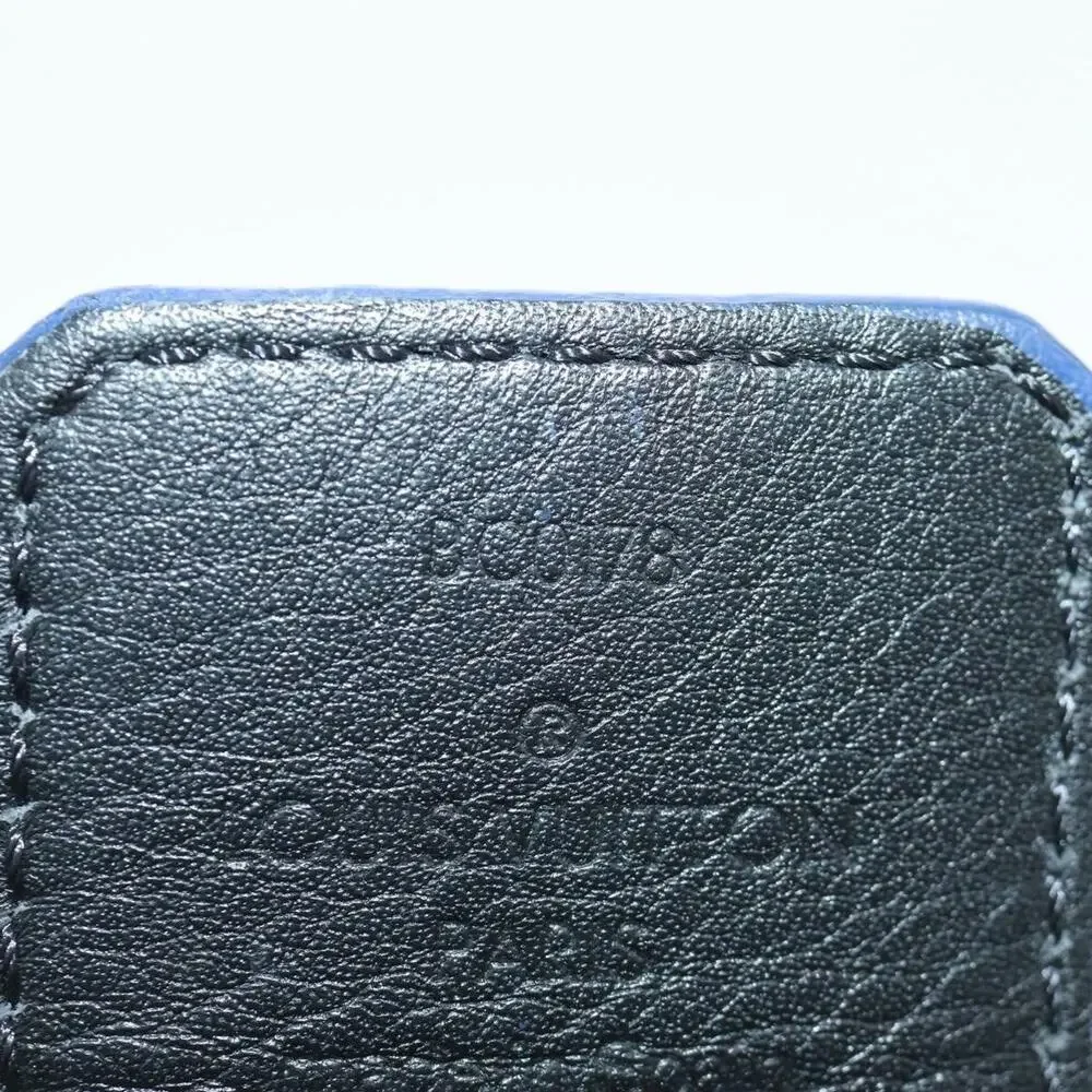 Louis Vuitton Damier Graphite Ceinture LV Printed Initials Black Belt